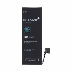 Akku iPhone 5C:lle 1510 mAh Blue Star HQ