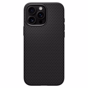 Spigen Liquid Air T MagSafe Suojakuori iPhone 16 Pro Max:lle - matta musta