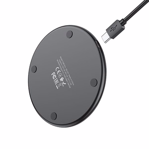 Langaton laturi Hoco 2A 15W valolla CW6 PRO musta