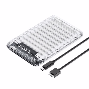 Orico 2139U3-V1 2.5" HDD/SSD USB Micro-B 5Gb/s Disk Drive - Transparent