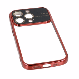 Electro Lens Case for Iphone 15 Pro Cherry