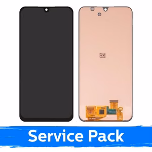 LCD-näyttö yhteensopiva Samsung A165 A16 4G musta (Service Pack) (NF-versio)