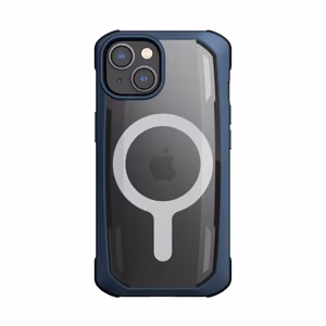 Raptic X-Doria Secure Case iPhone 14 kanssa MagSafe panssaroitu sininen kansi