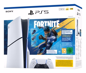 Sony PlayStation 5 Slim -konsoli + Fortnite Blooming Chaos