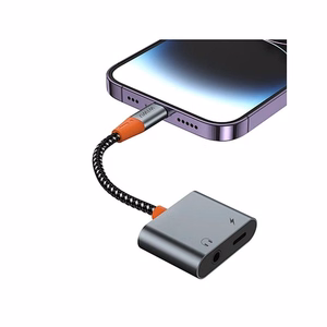 WiWU - Ääniadapteri LT10 Type C - Type C + 3.5mm