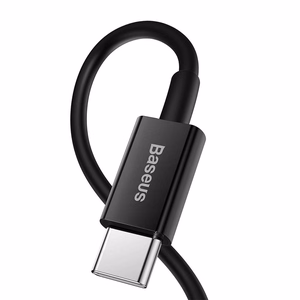Baseus kaapeli Superior PD USB-C - Lightning 1,0 m musta 20W