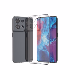 Ultra Clear 0.5mm case for Oppo Reno 8 Pro thin cover transparent
