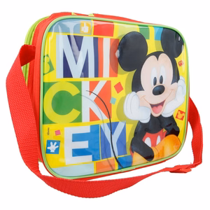Mickey Mouse -aamiais- ja lounasrasiapakkaus, 530 ml juomapullo ja laukku