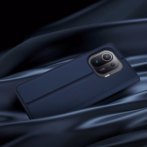 DUX DUCIS Skin Pro Kirjahylly tyyppi tapauksessa Xiaomi Mi 11 Pro sininen