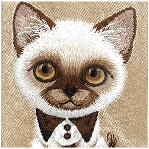 Nimmy Big Eyed Pet 2.0 Cat Suojakuori iPhone 17:lle - beige