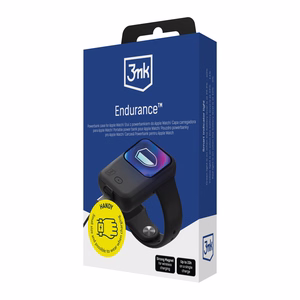 3mk Endurance Varavirtalähde Apple Watch 40 mm / 41 mm 2.5W 1200mAh USB-C - musta