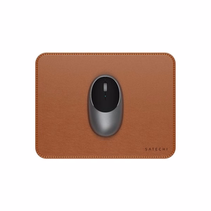 SATECHI vegan leather mouse pad ST-LMPN brown