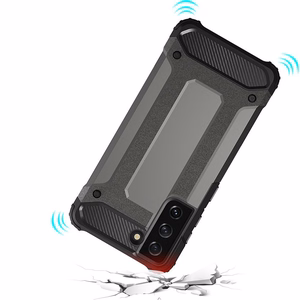Hybrid Armor Case Kova kestävä suojakotelo Samsung Galaxy S22+ (S22 Plus) musta
