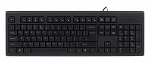 A4Tech KR-83 näppäimistö USB musta