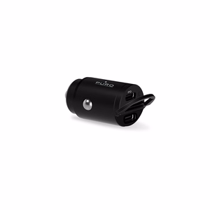 Puro Mini 30W Power Delivery 2 x USB-C Car Charger - Black