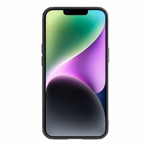 Nillkin Synthetic Fiber S Case iPhone 14 Plus kotelo kamerasuojalla, musta