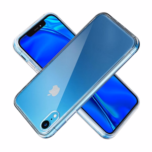 3mk Clear Case -suojakuori iPhone Xr:lle - läpinäkyvä