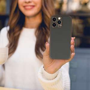 TEL PROTECT Luxury Suojakuori iPhone 11 Pro:lle grafiitti