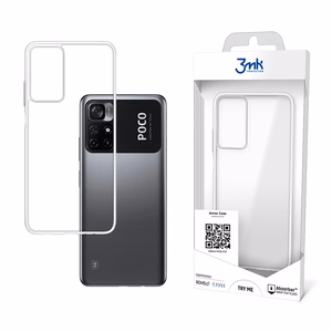 3mk Armor Suojakuori Xiaomi Redmi Note 11S 5G / Xiaomi Poco M4 Pro 5G:lle - läpinäkyvä