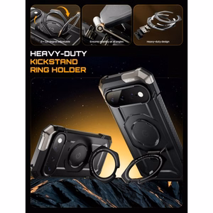 Supcase UB Grip Mag MagSafe -suojakuori Google Pixel 11 Pro XL – musta