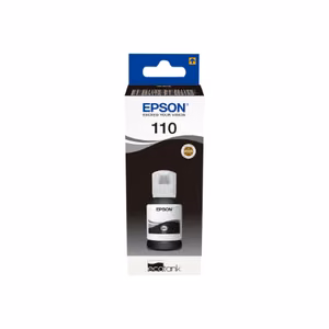 Epson 110 XL EcoTank mustepullo, pigmenttimusta