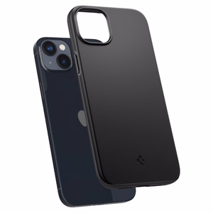 Spigen Thin Fit iPhone 14 Plus -kotelo - Musta