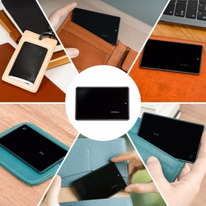 MiLi MiCard HD-P16-C Bluetooth-paikannin Apple Find My -verkkoon, musta
