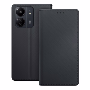 3mk Wallet Case Xiaomi Redmi 13C/Poco C65:lle - Musta