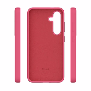 Etteri Silicone Mag case for Samsung Galaxy S25 Edge raspberry