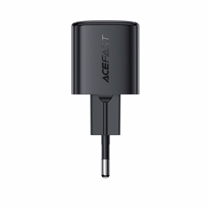 Acefast A117 -laturi 20 W GaN USB-C musta