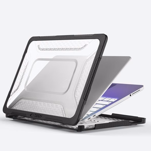 Tech-Protect Kevlar Pro suojakuori MacBook Neo 13" 2026 - musta ja kirkas