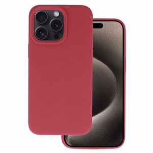 Silicone Lite Suojakuori iPhone 17 Air:lle viininpunainen