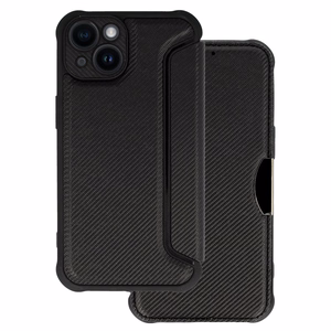 Razor Carbon Läppäsuojakuori iPhone 14 Plus:lle musta