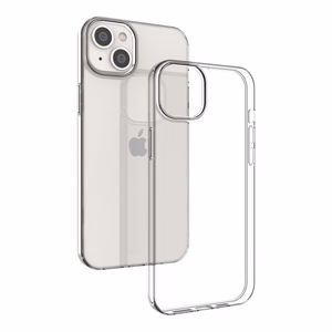 Geelikotelo suojus Ultra Clear 0,5 mm iPhone 14 Max läpinäkyvä