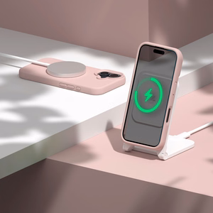 Etteri Silicone Mag suojakuori iPhone 17 vaaleanpunainen