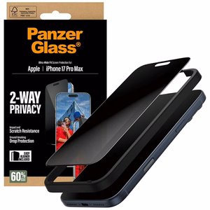 PanzerGlass Ultra-Wide Fit EasyAligner Privacy suojalasi iPhone 17 Pro Max