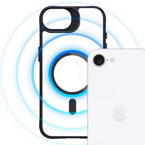 3mk Satin Armor MagCase Apple iPhone 16e / SE 4:lle - läpinäkyvä