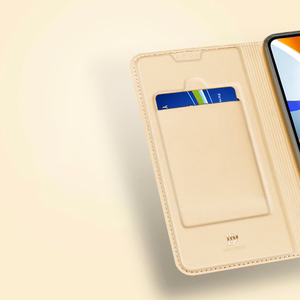 Dux Ducis Skin Pro tapauksessa Oppo Reno 8 Pro flip kansi kortti lompakko lompakko jalusta sininen