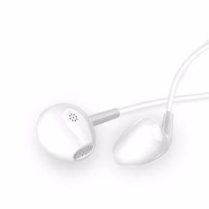 Dudao X10S wired in-ear headphones 3.5mm mini jack 1.15m - white