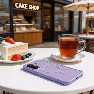 Tech-Protect Magmat MagSafe -suojakuori Samsung Galaxy A36 / A56 / A37 5G:lle - matta violetti