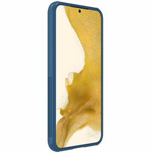 Nillkin Super Frosted Shield Pro kotelo Samsung Galaxy S23+ panssarikotelo + puhelinteline sininen
