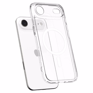 Spigen Ultra Hybrid Mag Magsafe Suojakuori iPhone 17 Air:lle Clear/White