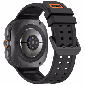 Tech-Protect Silicone Air Strap for Samsung Galaxy Watch Ultra 47mm - Black