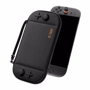 Tech-Protect Slim Pouch Nintendo Switch 2:lle - musta