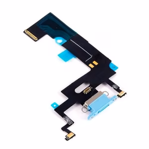 Flex iPhone XR latausliittimen mikrofonilla sininen ORG