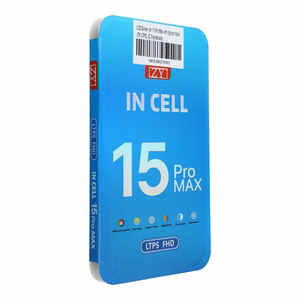 LCD-näyttö iPhone 15 Pro Max digitisoijalla musta (ZY-LTPS) IC-siirrettävä