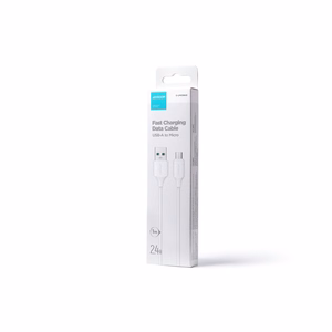 Joyroom S-UM018A9 USB – MicroUSB Kaapeli 2,4A 1,0 m, valkoinen