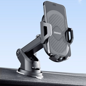 Dudao Telescopic Gravity auton tuulilasin kiinnitysteline musta (new F2S black)