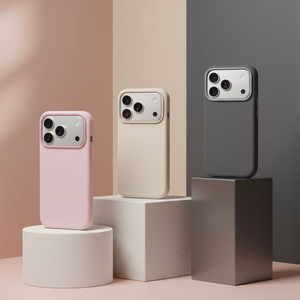 Kotelo mallille iPhone 18 Pro Max / 17 Pro Max Forcell F-Protect Frame Premium MagSafe-yhteensopiva (väri: harmaa)