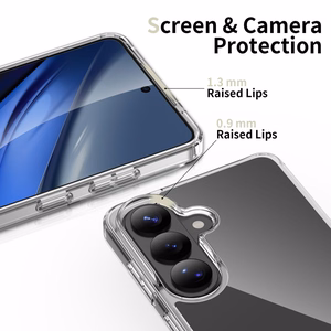 Tech-Protect FlexAir Hybrid Suojakuori Samsung Galaxy S26:lle - Kirkas